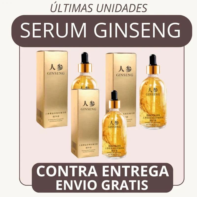 Ginseng® Serum Antioxidante Rejuvenescedor - 49% OFF + ENVIO GRATIS