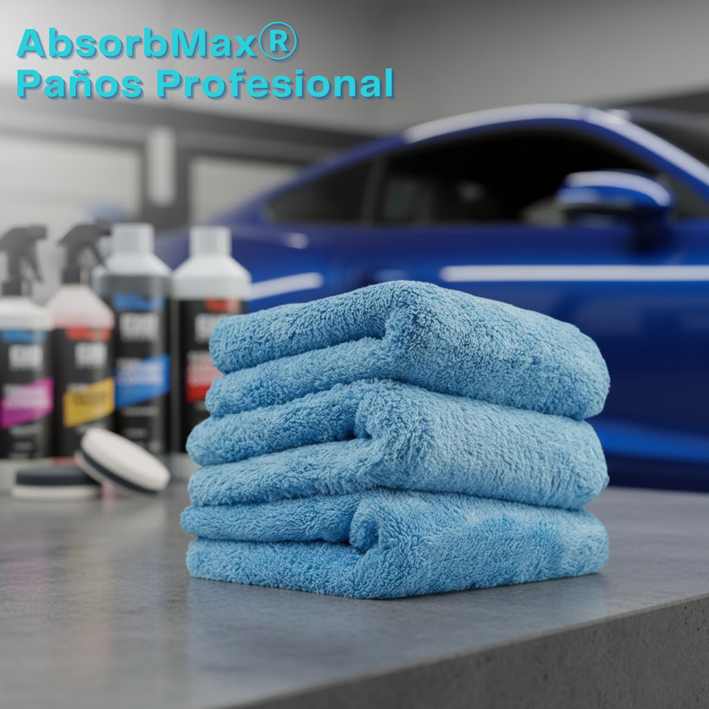AbsorbMax® Paños Profesional de Microfibra Súper Absorbente – Promo 3x1