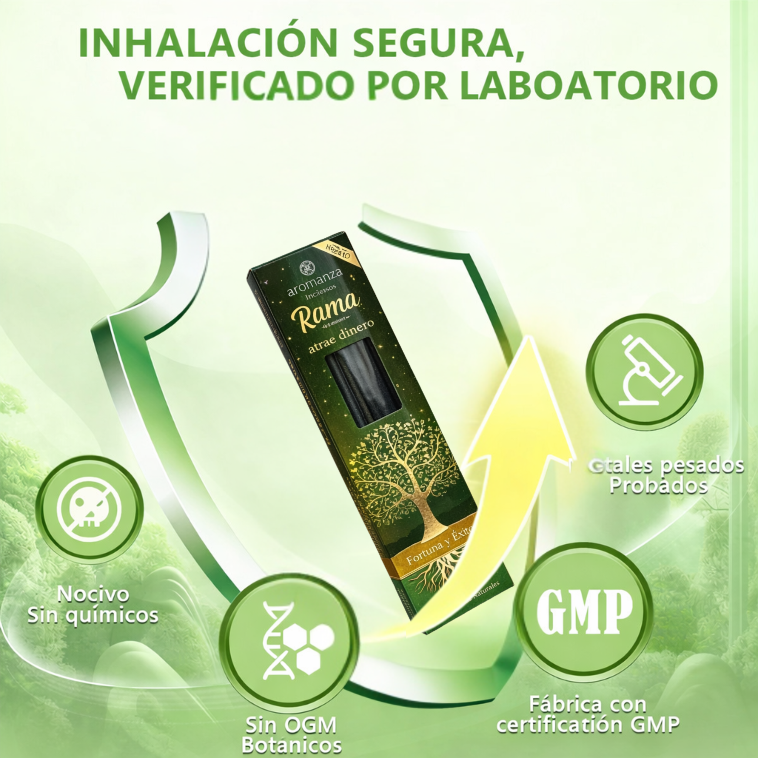 RAMA INCIENSO NASAL  — ALIVIO INMEDIATO Y APOYO PARA LOS PULMONES