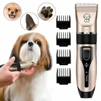 Trimmer Eléctrico para Perros y Gatos – Silencioso, Recargable y Profesional en Casa