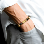 PULSERA FENG SHUI PIXIU DE OBSIDIANA NEGRA – ATRAE RIQUEZA & PROTECCIÓN