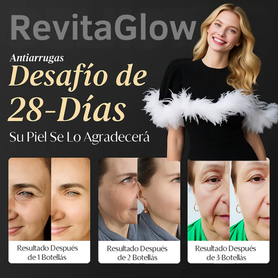 RevitaGlow - Flor Eterna Elixir Antiarrugas Triple Acción