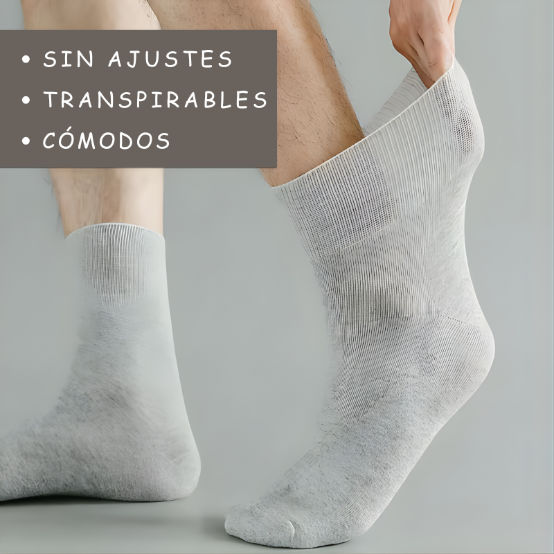 Calcetines premium sin costuras para una comodidad total en el día a día (4 pares)