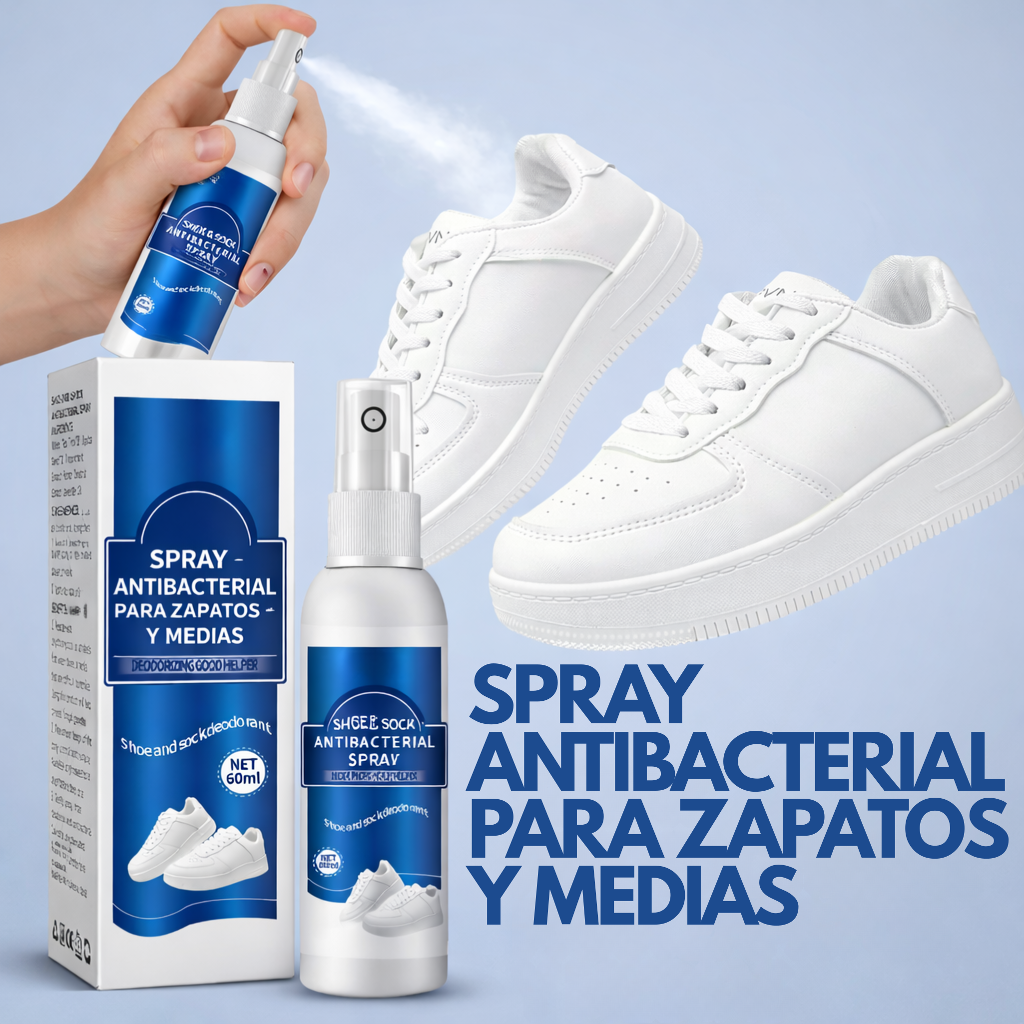 Con un solo spray eliminás el problema de olor en tu vida