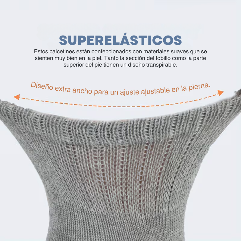 Calcetines premium sin costuras para una comodidad total en el día a día (4 pares)