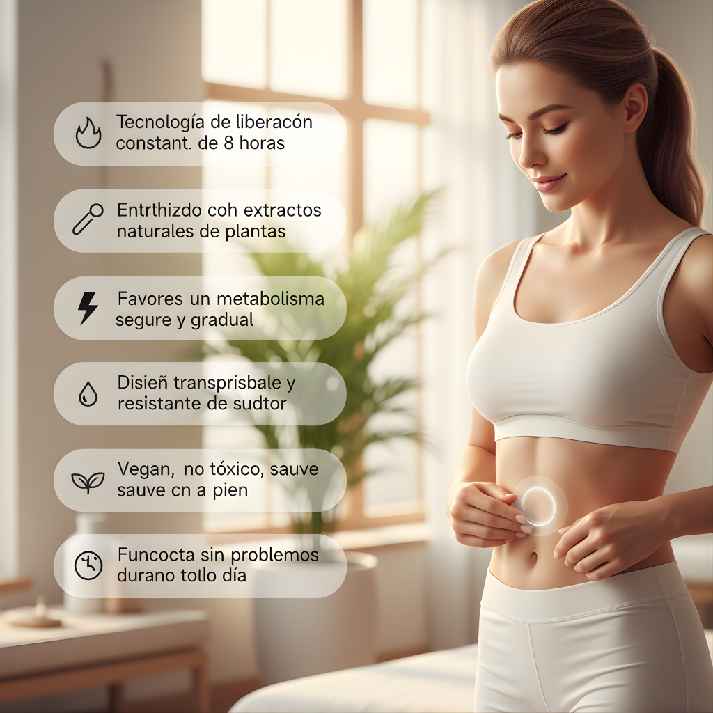 Parche para bajar de peso Abdoflex Oferta 2x1: ¡adelgaza tu abdomen sin esfuerzo!