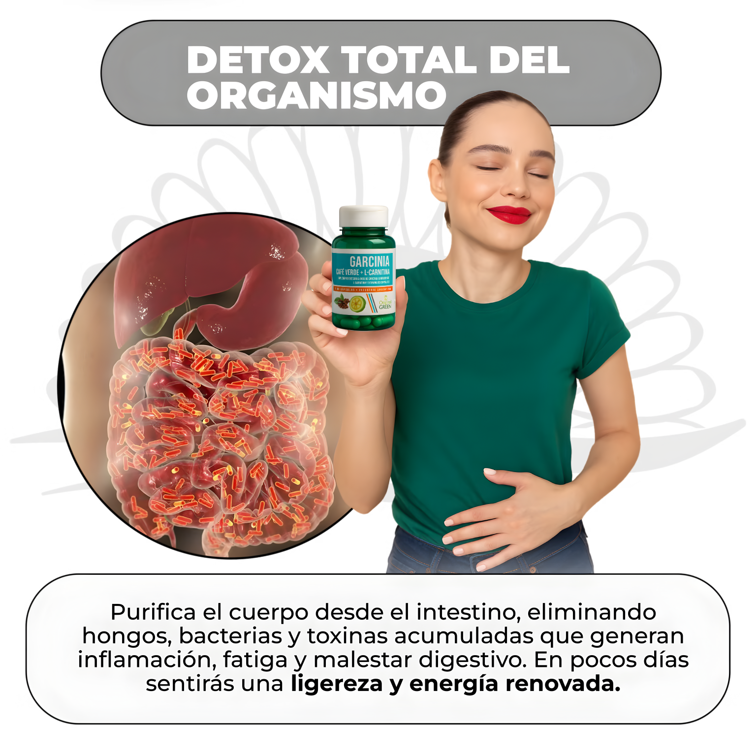 Garcinia - Café Verde + L-Carnitina Quema Grasa, Aumenta la Energía y Controla el Apetito de Forma Natural