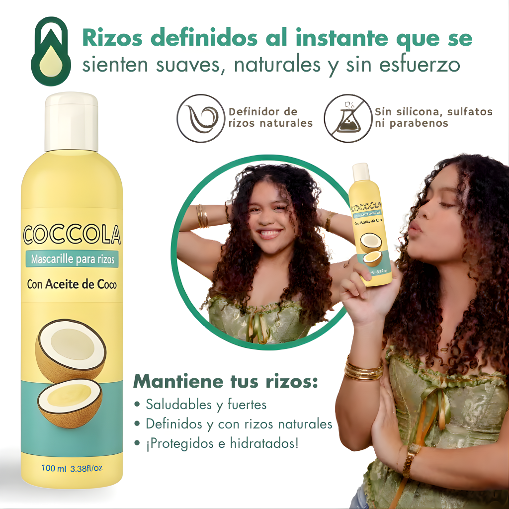 Coccola: Rizos perfectos en solo 2 minutos: ¡sin esfuerzo, suaves y duraderos!