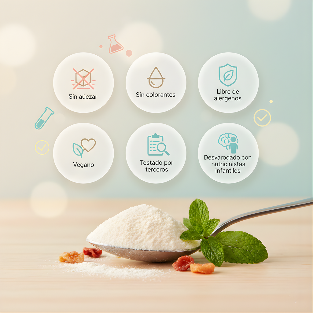 Multivitamínico Invisible para Niños Sensibles