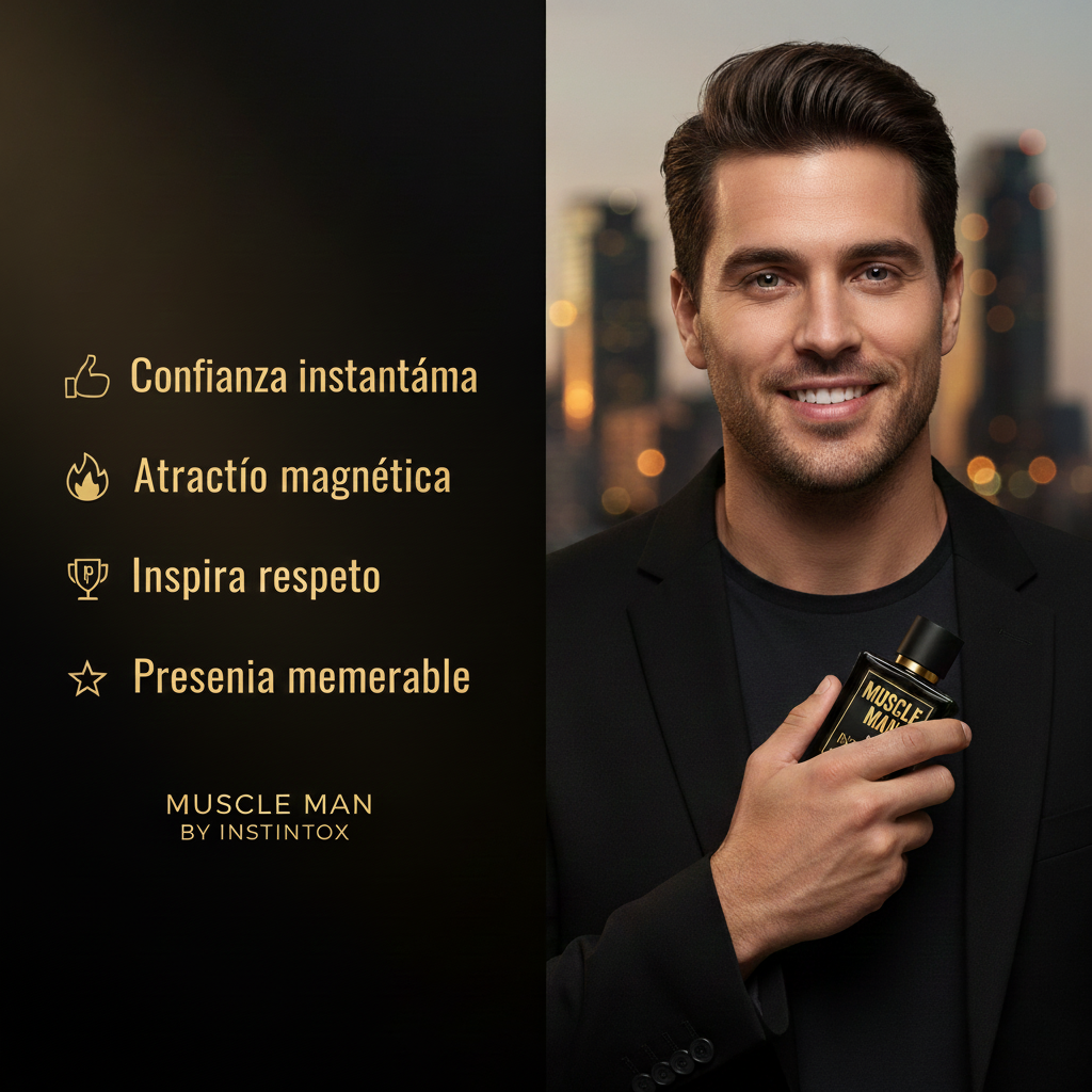 Muscle Man de Instintox: Libera tu presencia magnética