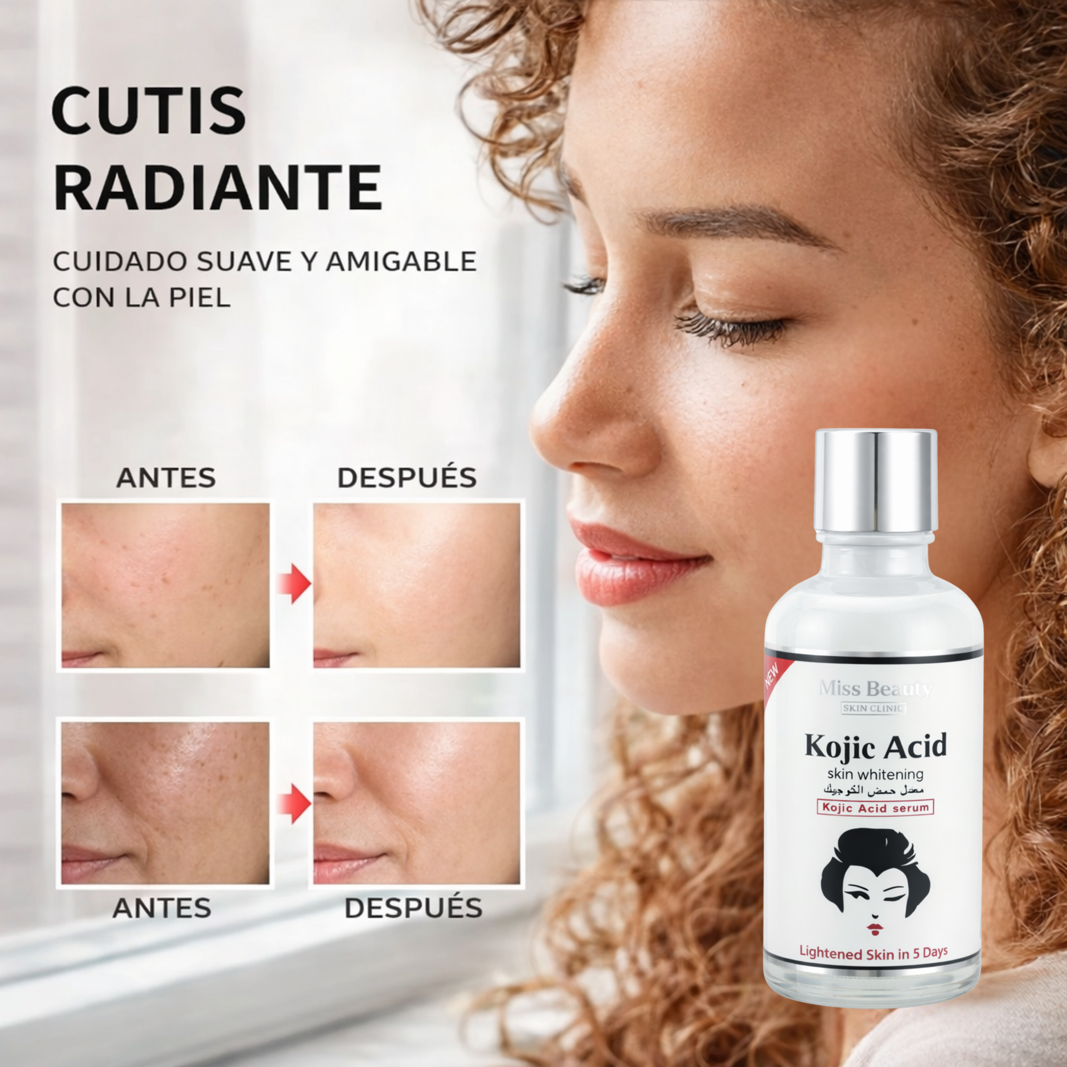 KOJIC ACID SERUM -Atenuá las manchas, Revelá claridad.