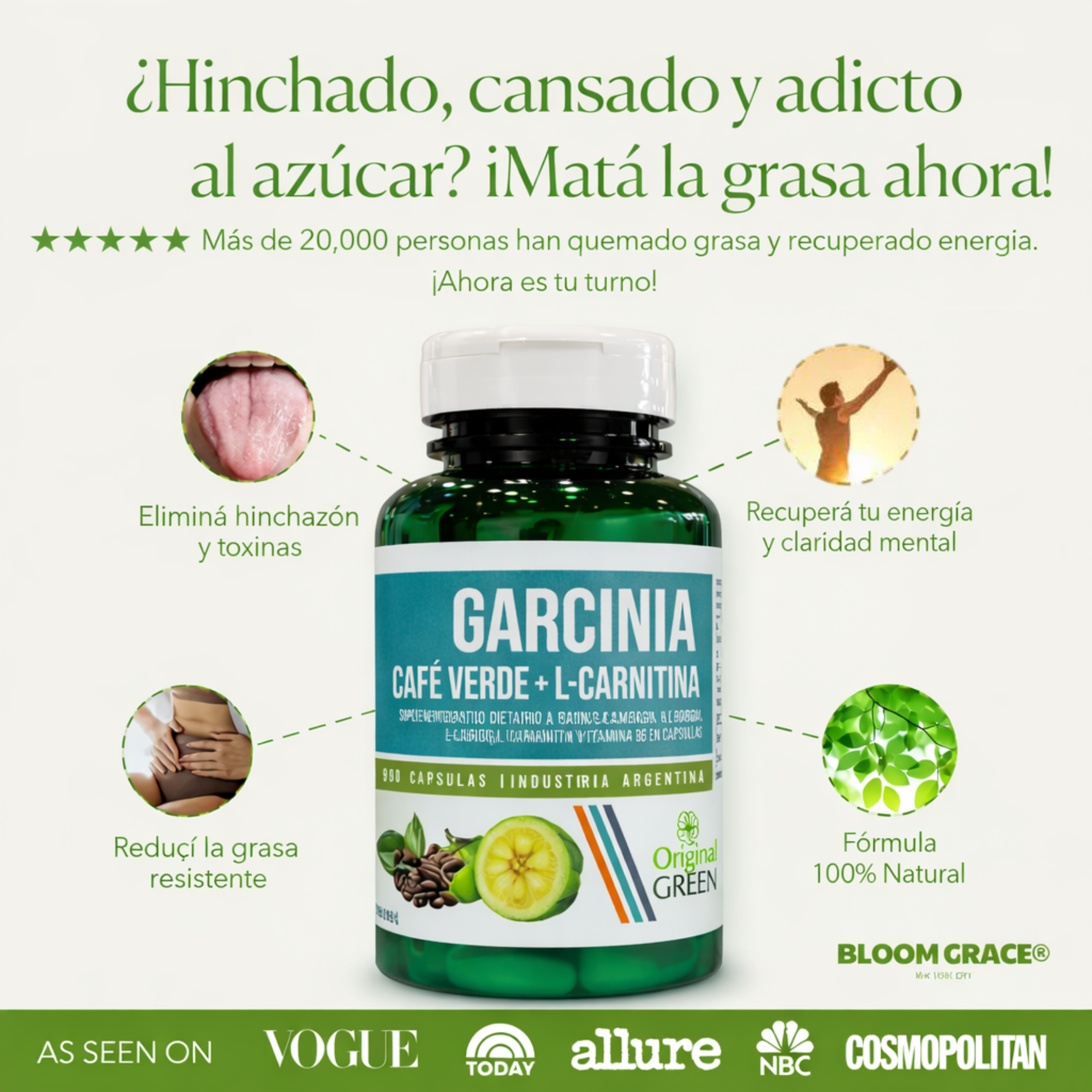 Garcinia – Controlá los antojos y ayudá a reducir la hinchazón abdominal