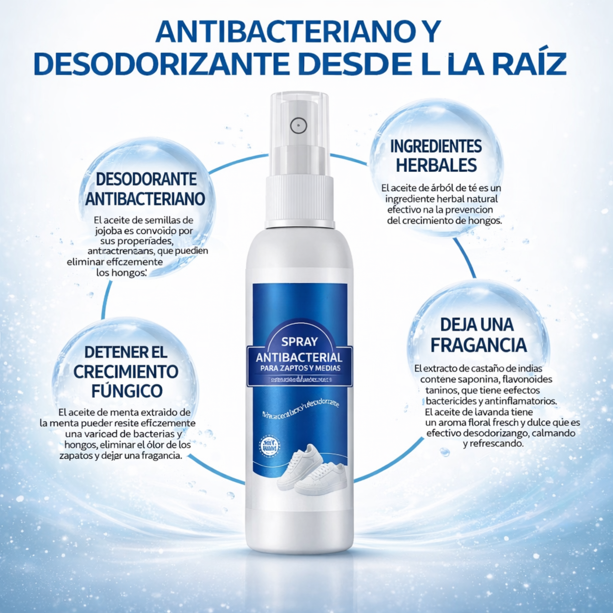 Con un solo spray eliminás el problema de olor en tu vida