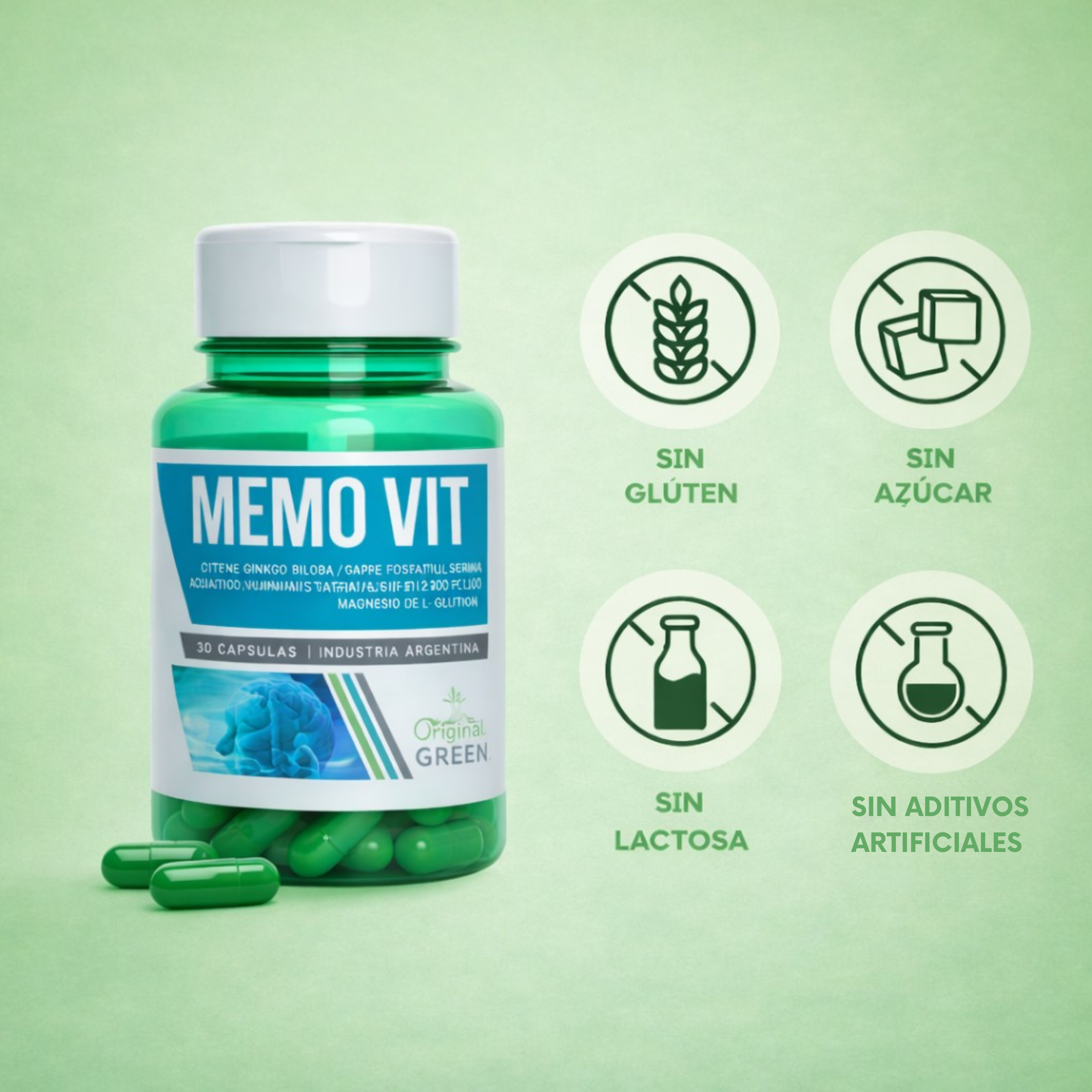 Memo Vit - Memoria más ágil. Enfoque más fuerte. Todos los días.