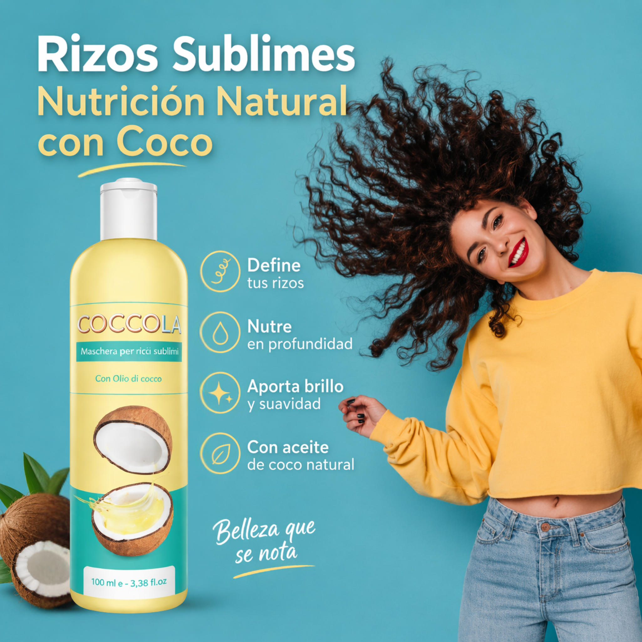 COCCOLA - Rulos perfectos. Cero esfuerzo.