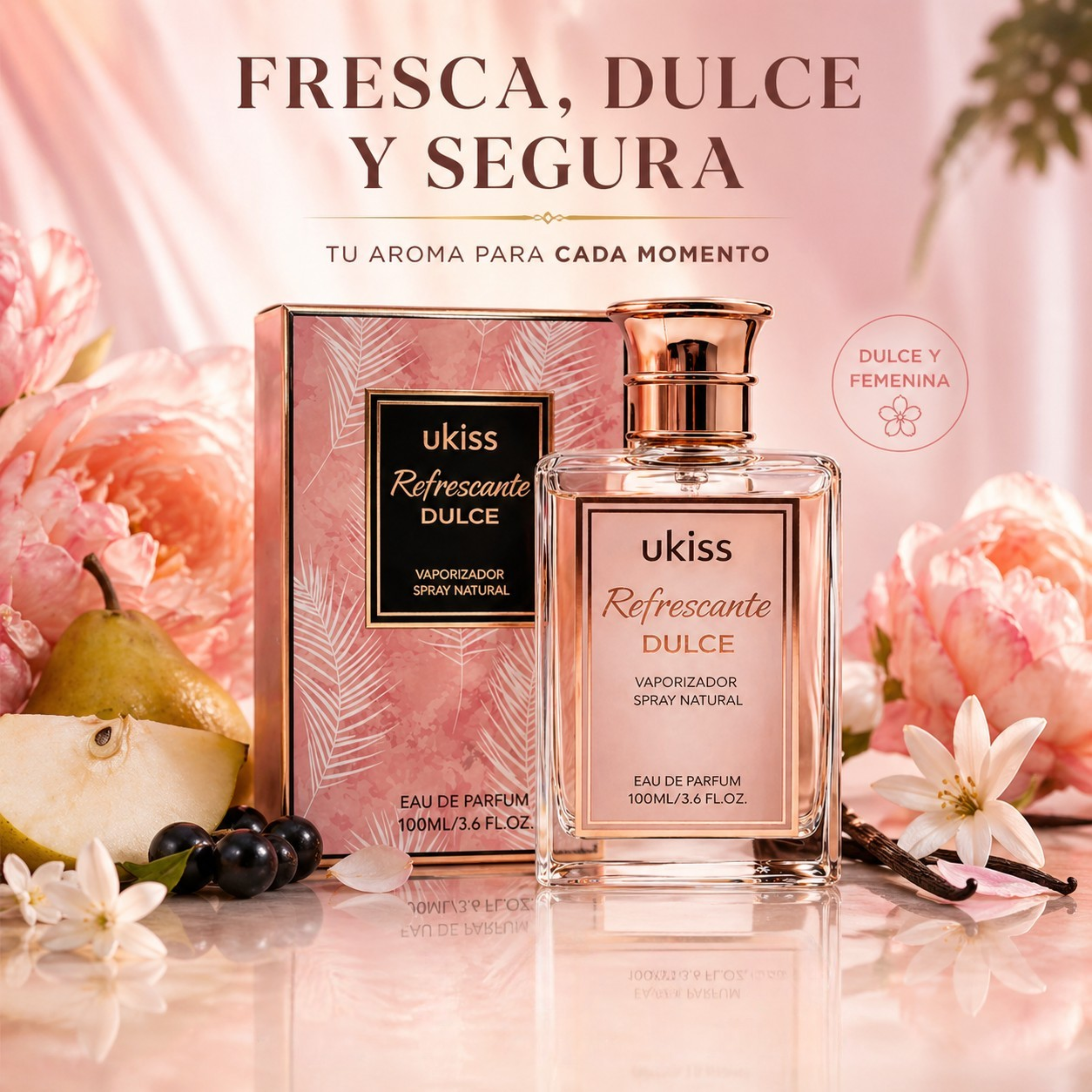 UKISS Refrescante Dulce - Suave. Adictivo. Imposible de olvidar.