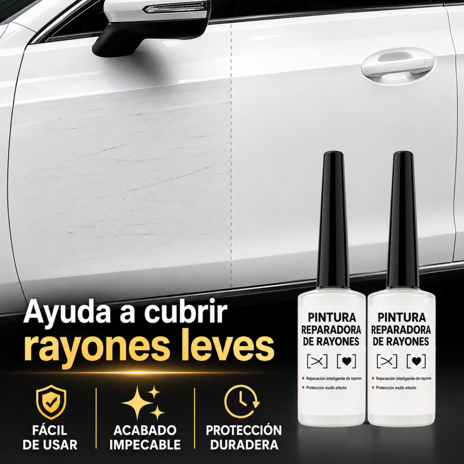 Pintura Reparadora  - Tu auto más presentable en minutos, desde casa.