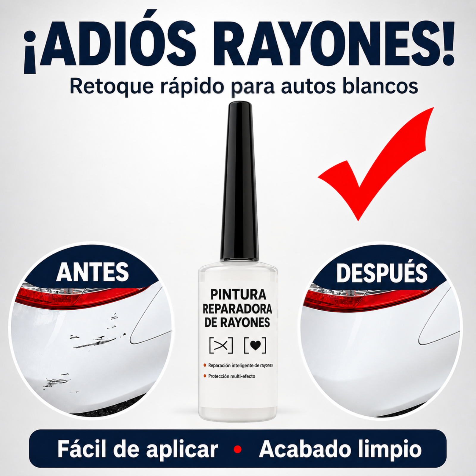Pintura Reparadora  - Tu auto más presentable en minutos, desde casa.