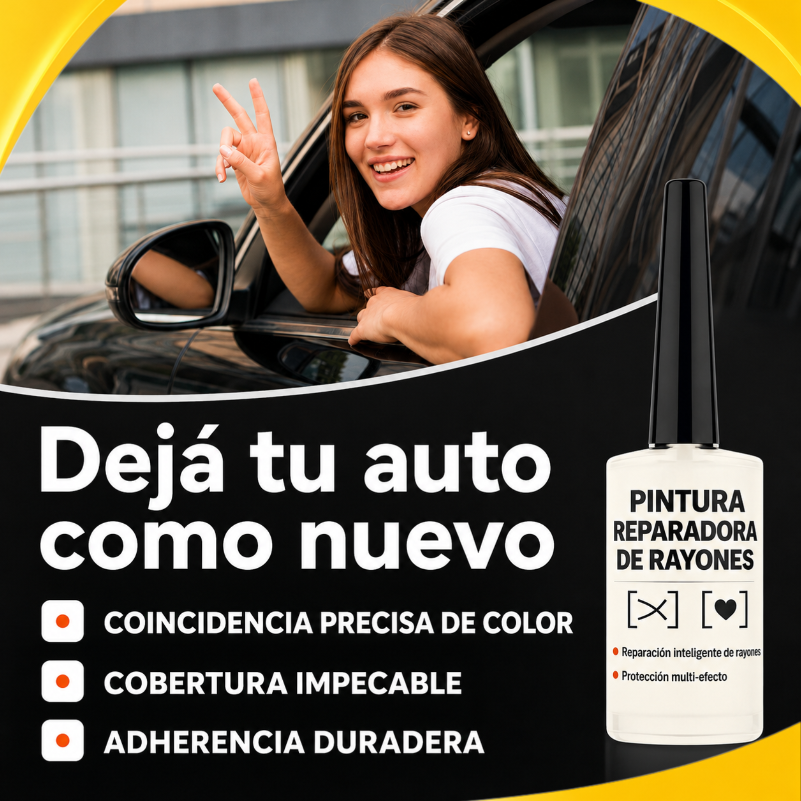 Pintura Reparadora  - Tu auto más presentable en minutos, desde casa.
