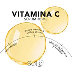 SUERO DE VITAMINA C PURA - Brillo visible. Resultados reales. Piel segura.