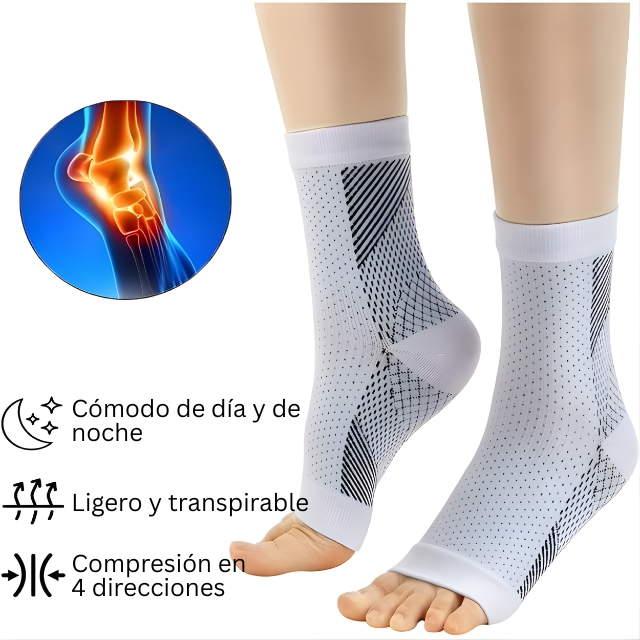 Calcetines para neuropatía: soporte de compresión para tobillo