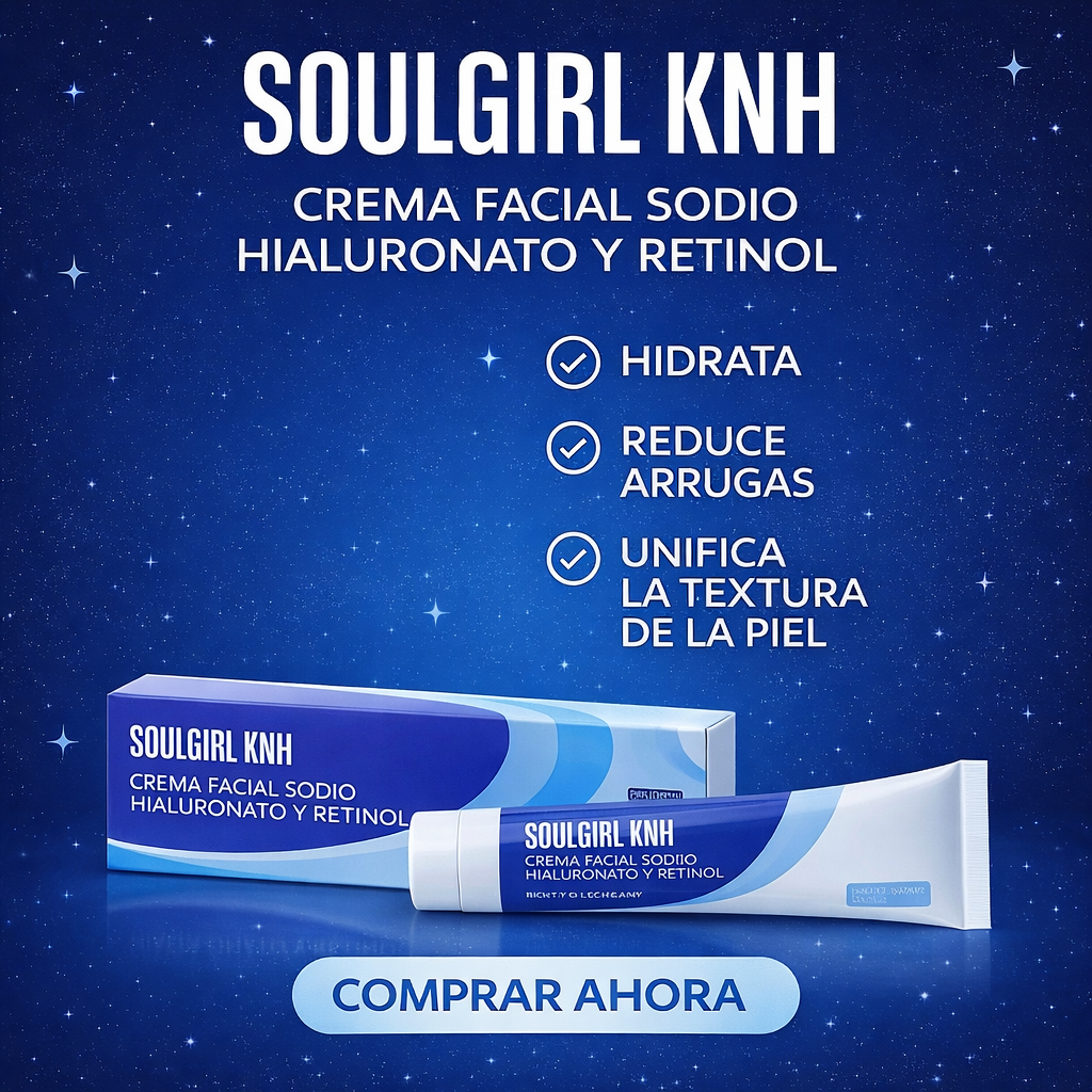 Soulgirl Knh  - Crema Facial con Sodium Hyaluronate y Retinol