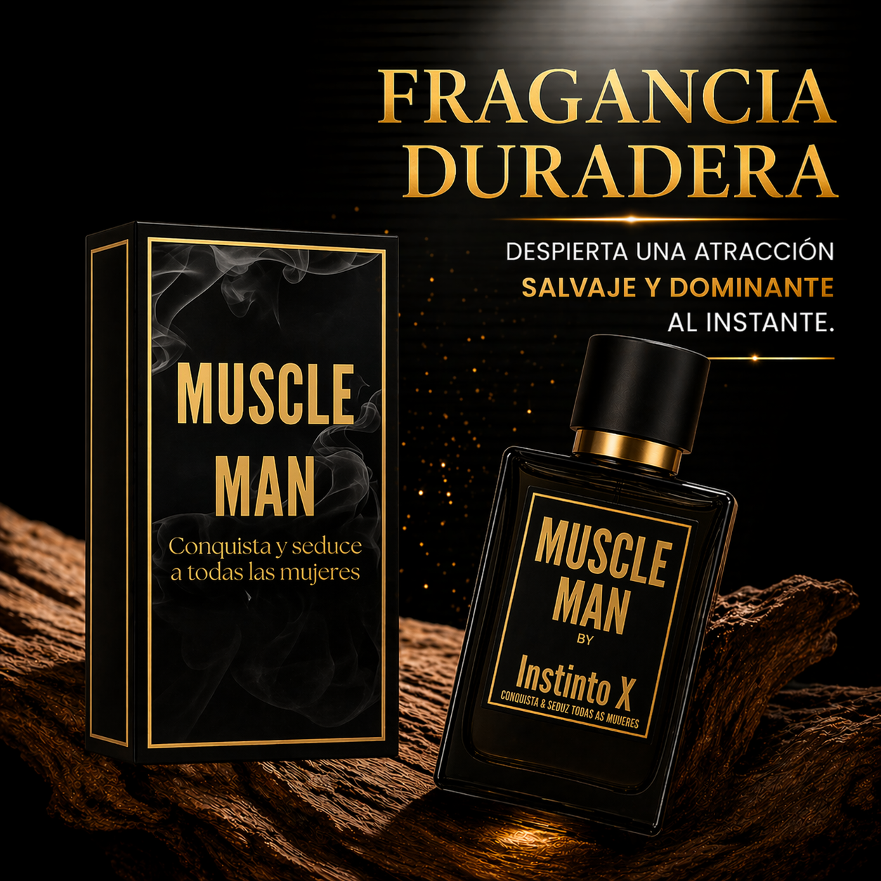 Perfume de Hombre Musculoso – Despierta una Atracción Salvaje y Dominante al Instante