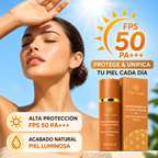 Base Facial 3 en 1 FPS 50 – Maquillaje, Tratamiento y Protección Solar