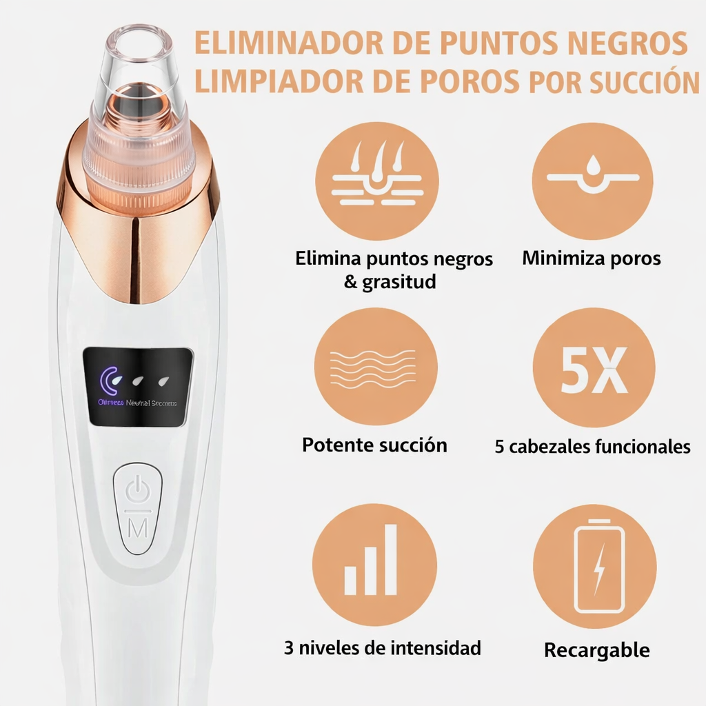 Aspirador de poros mágico – Solución para todos tus problemas faciales