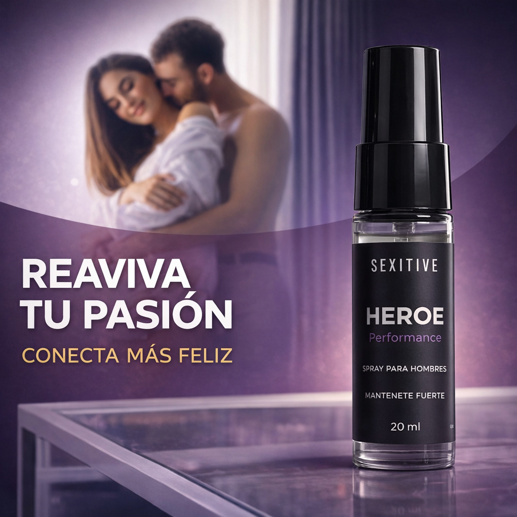Heroe Performance – Erección rápida, potente y duradera