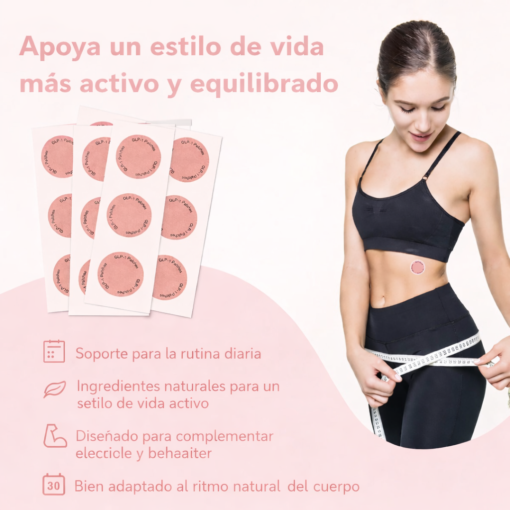 GLP-1 Slimming Patches - Resultados Visibles, Sin Complicaciones