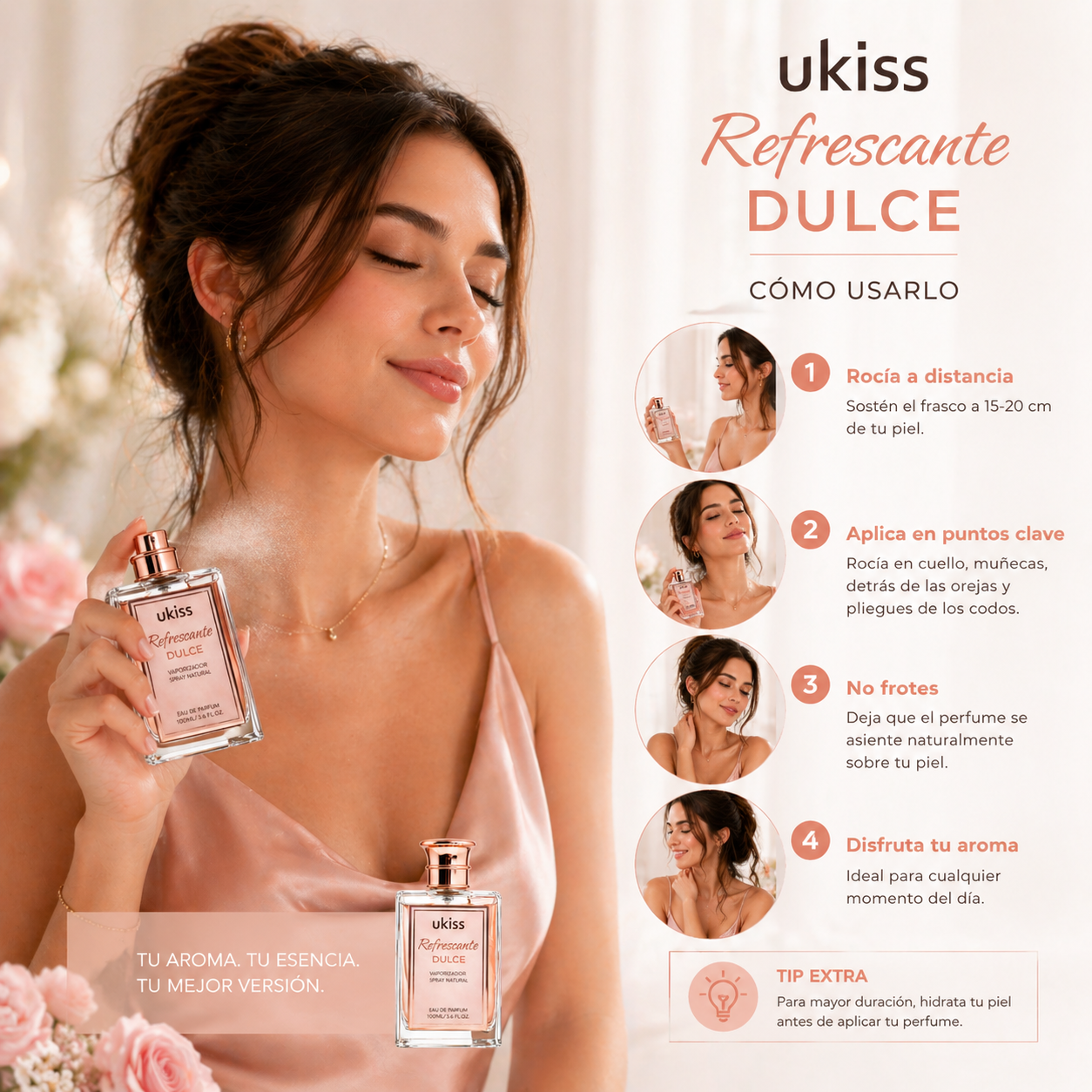 UKISS Refrescante Dulce - Suave. Adictivo. Imposible de olvidar.