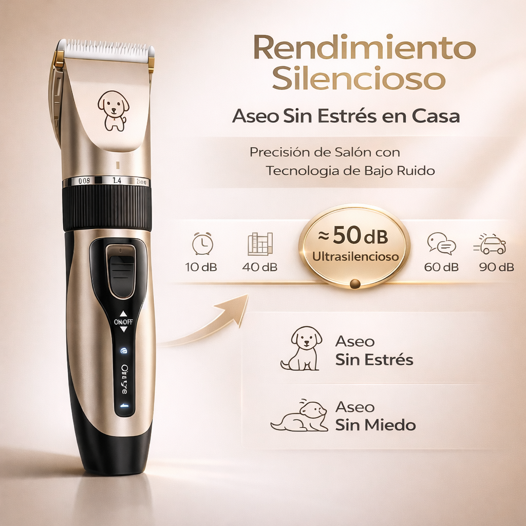 Recortadora SilenceCut Pro: segura, tranquila y profesional sin esfuerzo