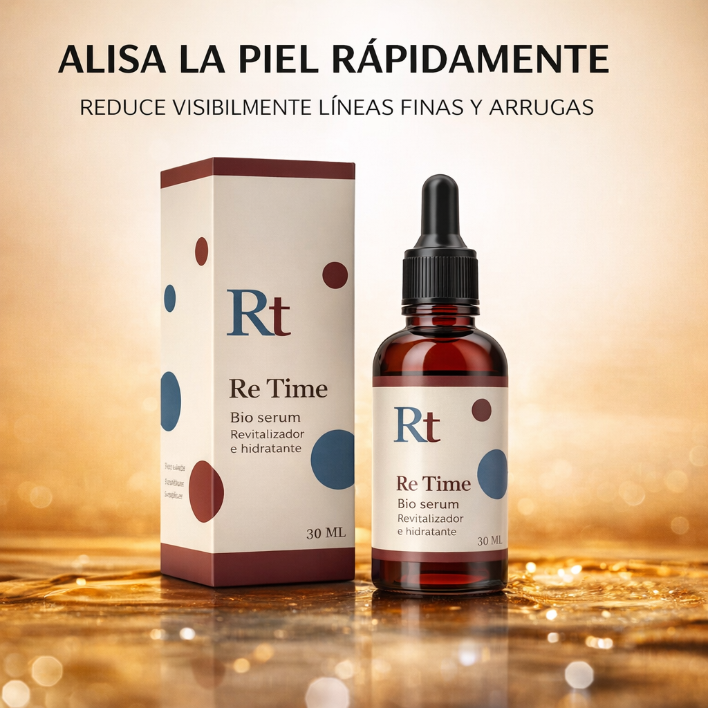 Retime Bio Serum – Sérum Facial Anti-Edad Avanzado