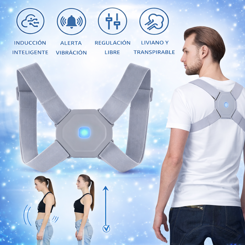 Corrector de postura inteligente ajustable