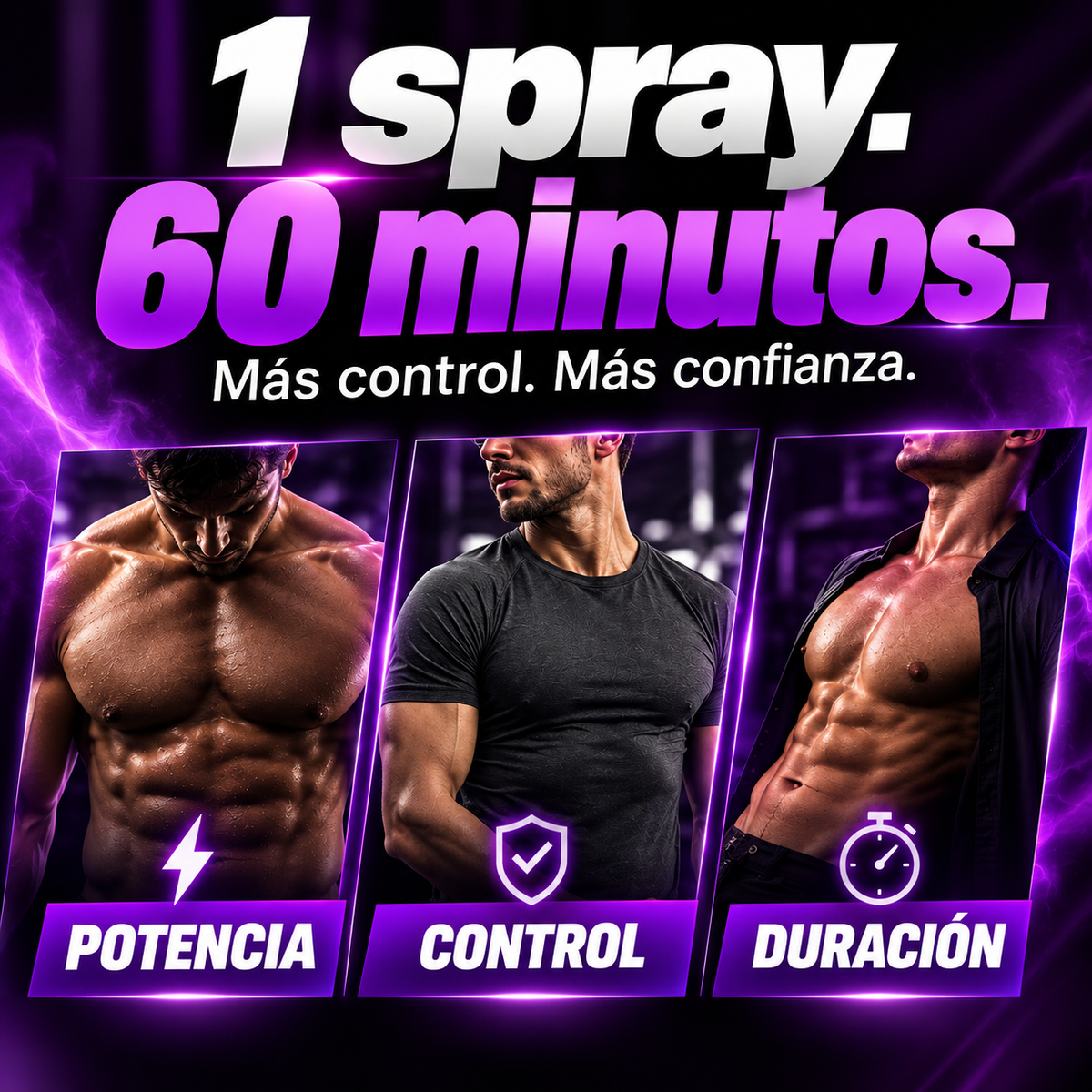 Spray de rendimiento HÉROE – Más Control, Confianza y Seguridad en Cada Momento