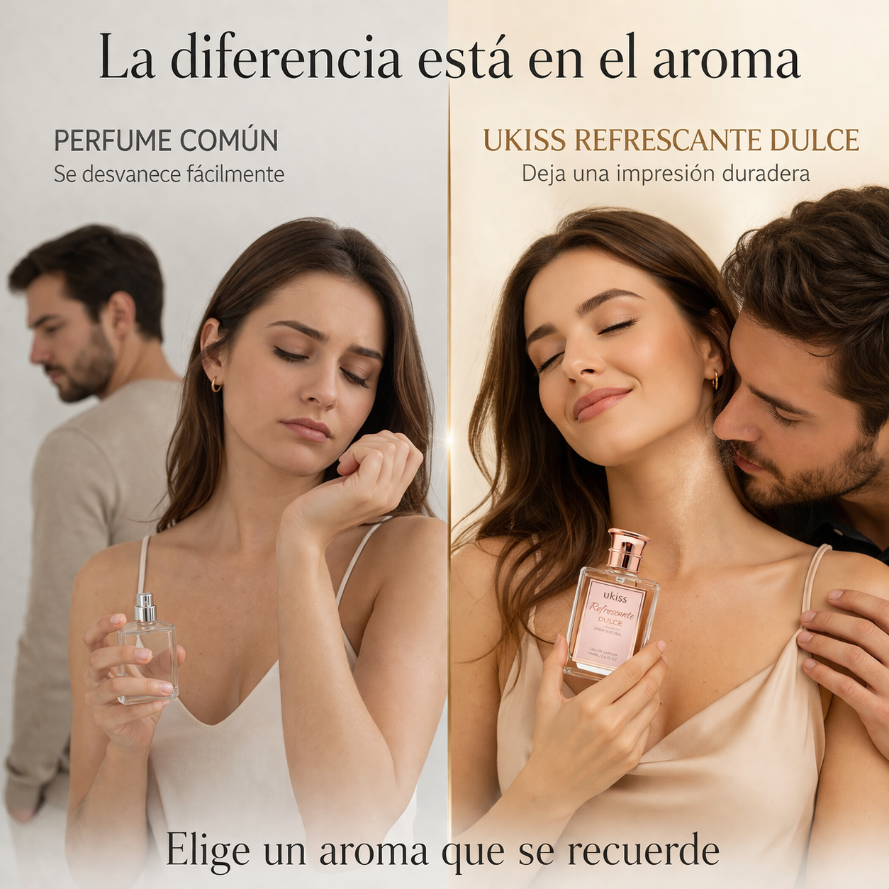 UKISS Refrescante Dulce – Fragancia dulce irresistible que deja una impresión duradera