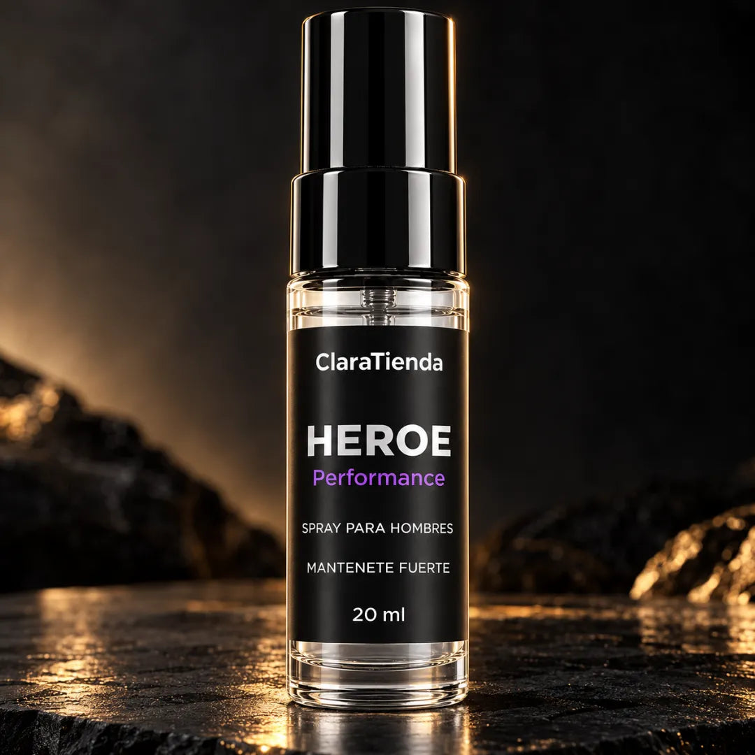 HEROE Performance Spray - Más confianza. Más control. Más vos.