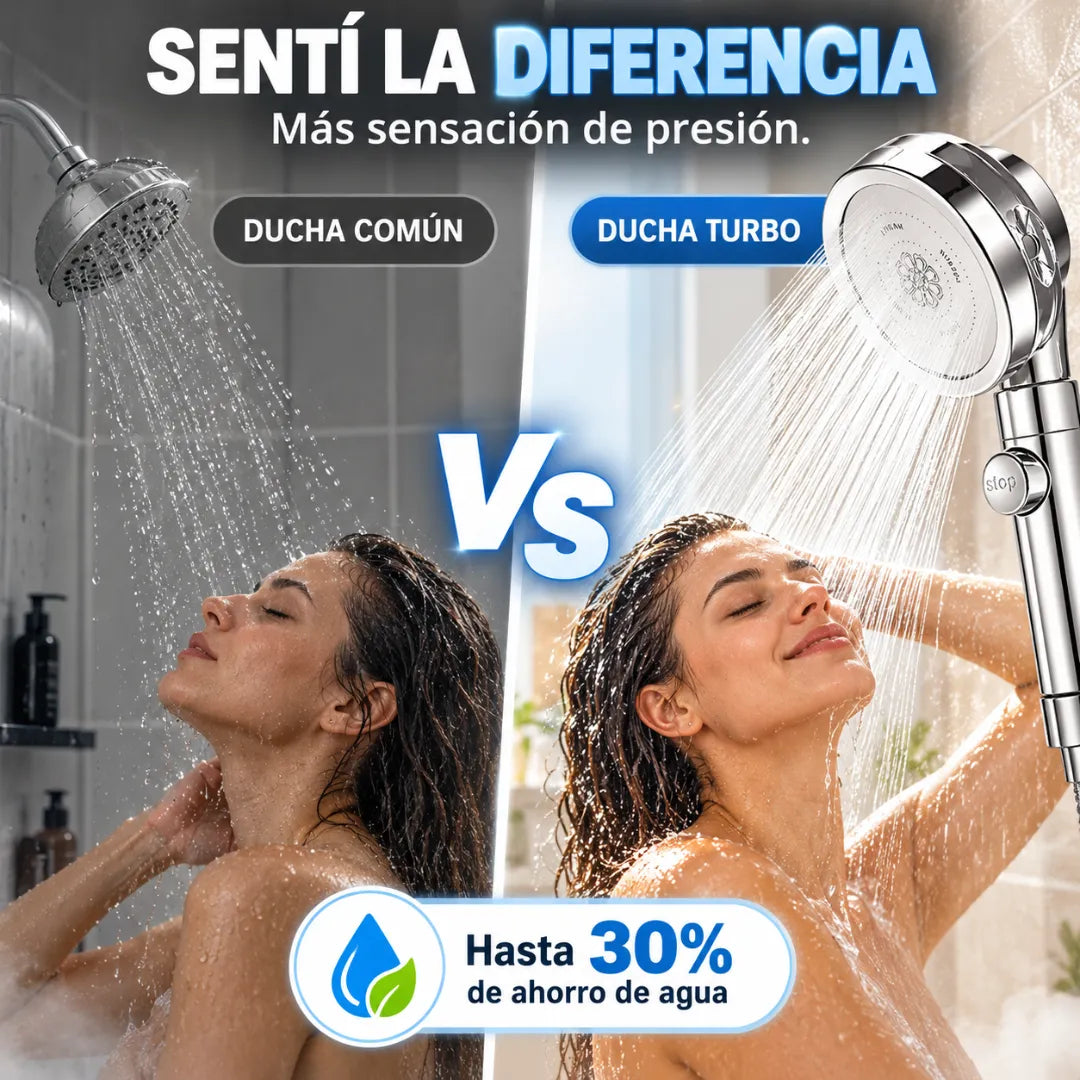 Turbo Shower - El placer de una buena ducha, todos los días.