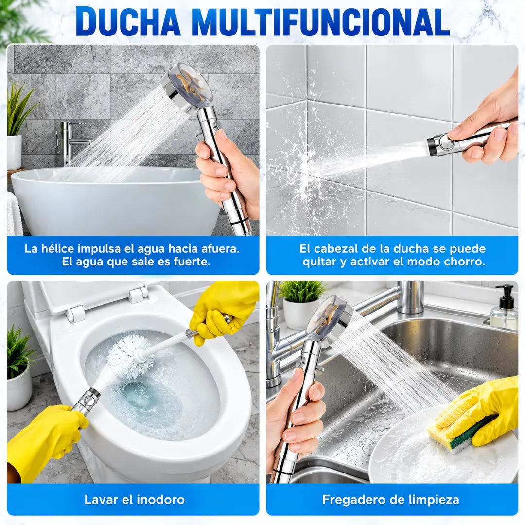 Turbo Shower - El placer de una buena ducha, todos los días.
