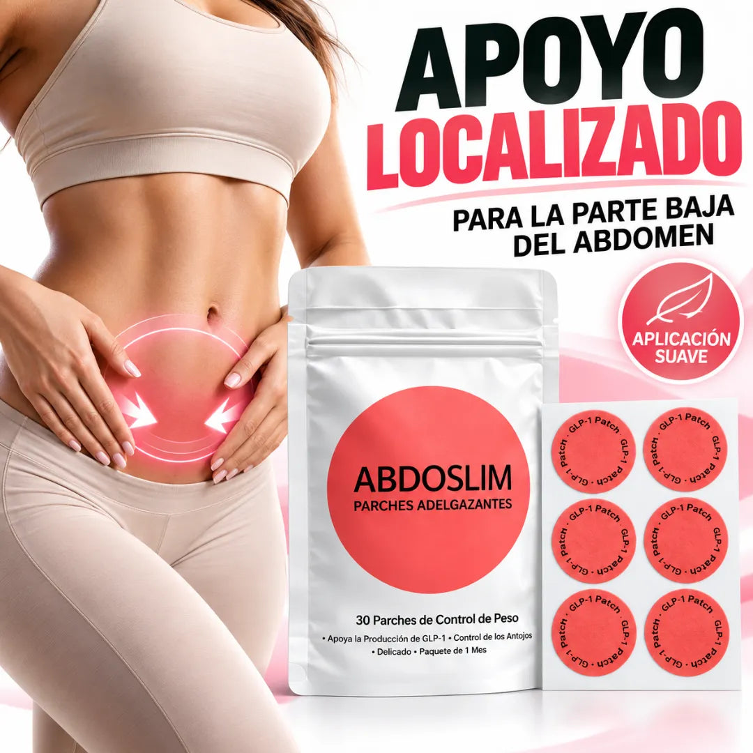 AbdoSlim Parches Abdominales - Apoyo suave y localizado para la parte baja del abdomen