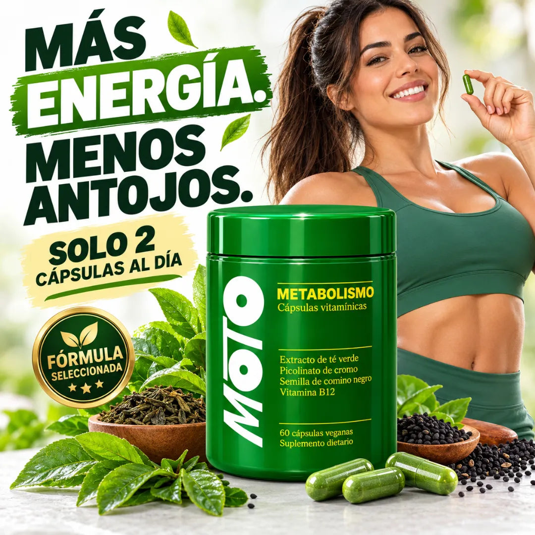 MOTO — Más energía. Menos antojos. Una rutina simple.