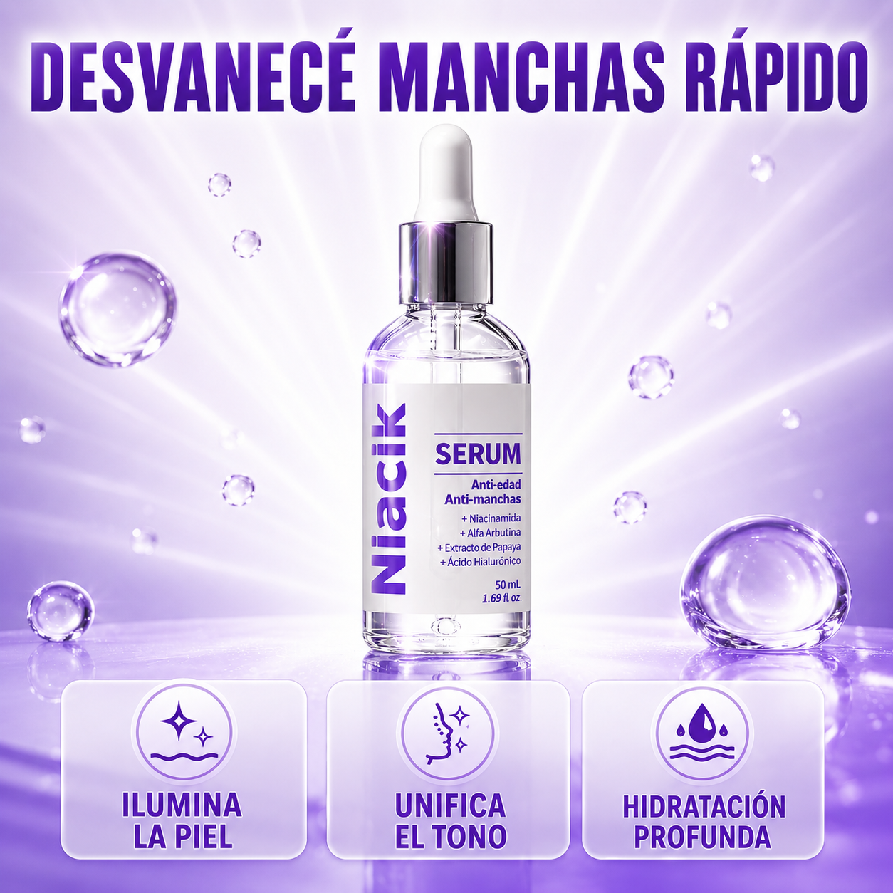 Alpha Arbutin + Niacinamide Suero - Tu Dosis Diaria de Luminosidad
