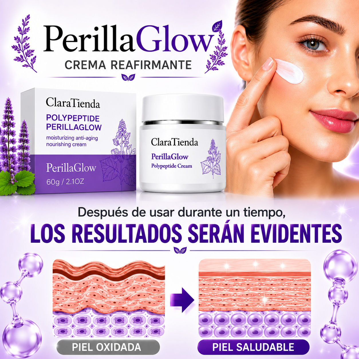PerillaGlow - Crema Reafirmante para una Piel Más Firme y Radiante