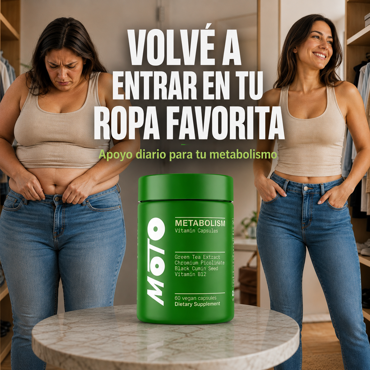 Activá Tu Metabolismo - Controlá Los Antojos. Más Energía Cada Día.