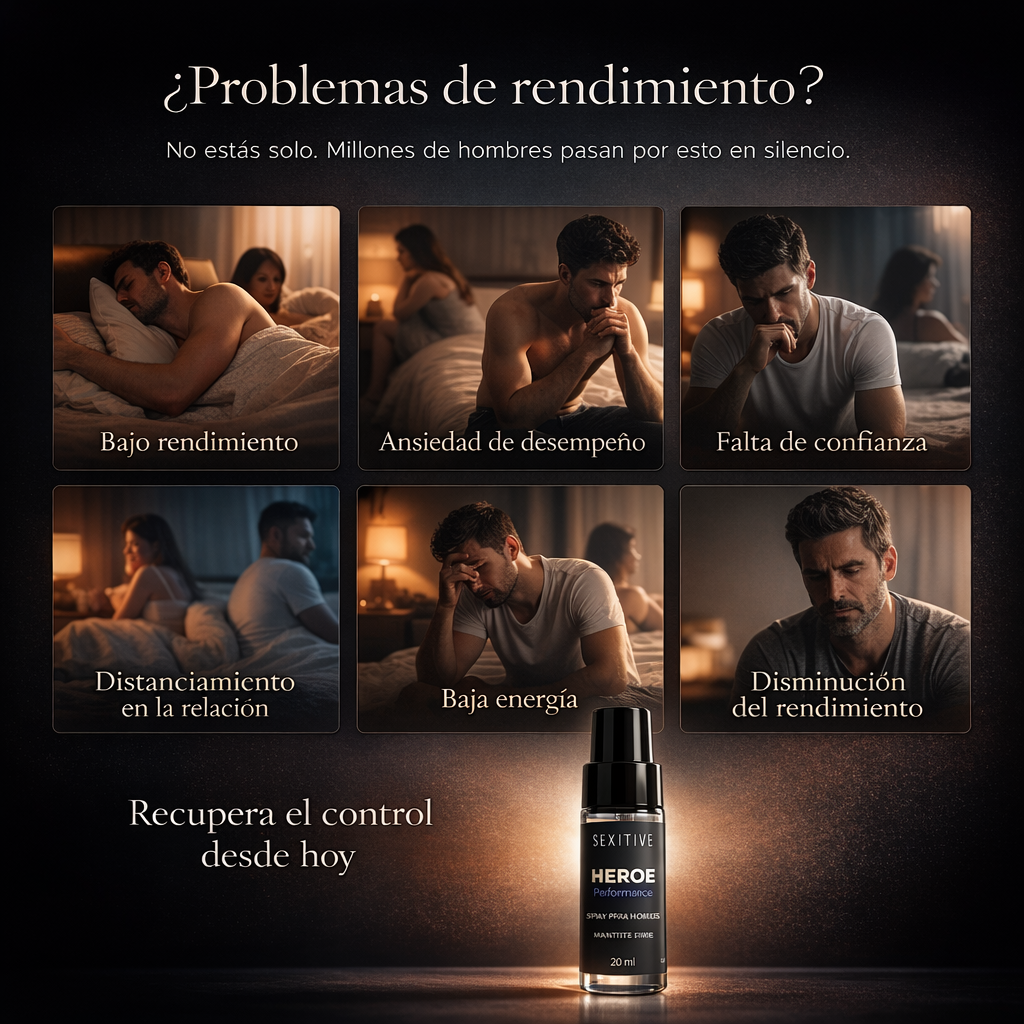 Spray de alto rendimiento Héroe: Máxima resistencia y potenciador de la confianza.