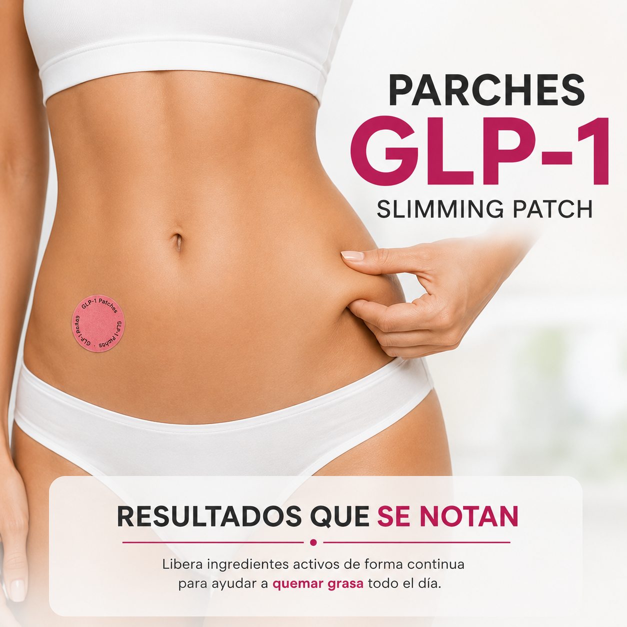 Parches GLP-1 Slimming Patch – Ayuda a Reducir la Grasa Localizada y Definir tu Silueta
