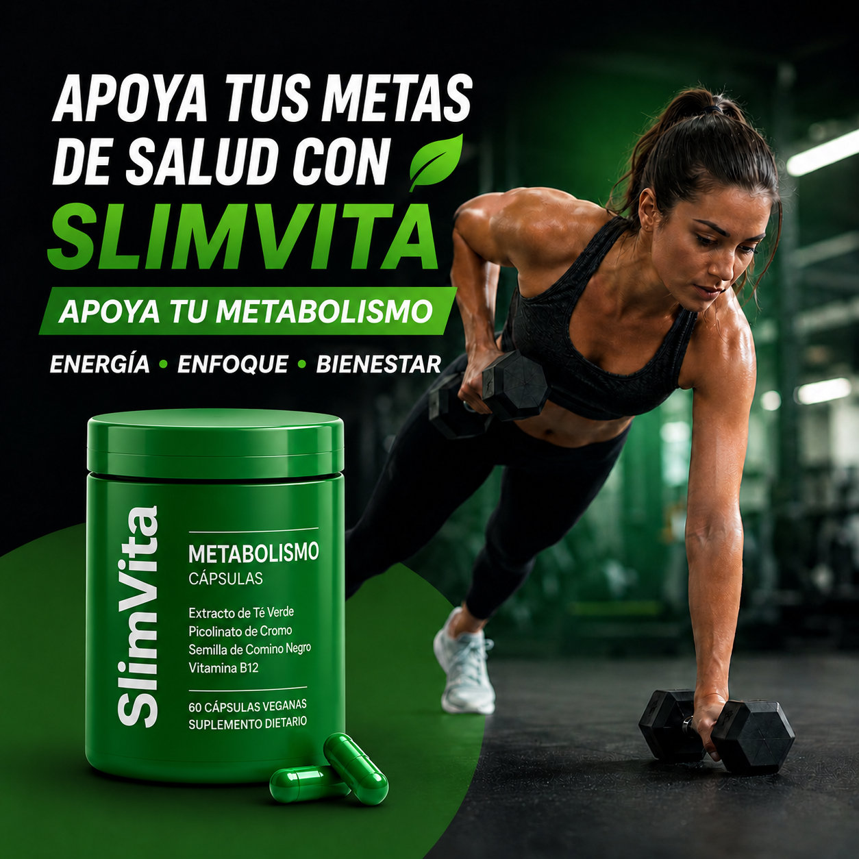 SlimVita - Apoya Tu Metabolismo, Controla Tus Impulsos y Brilla Con Seguridad