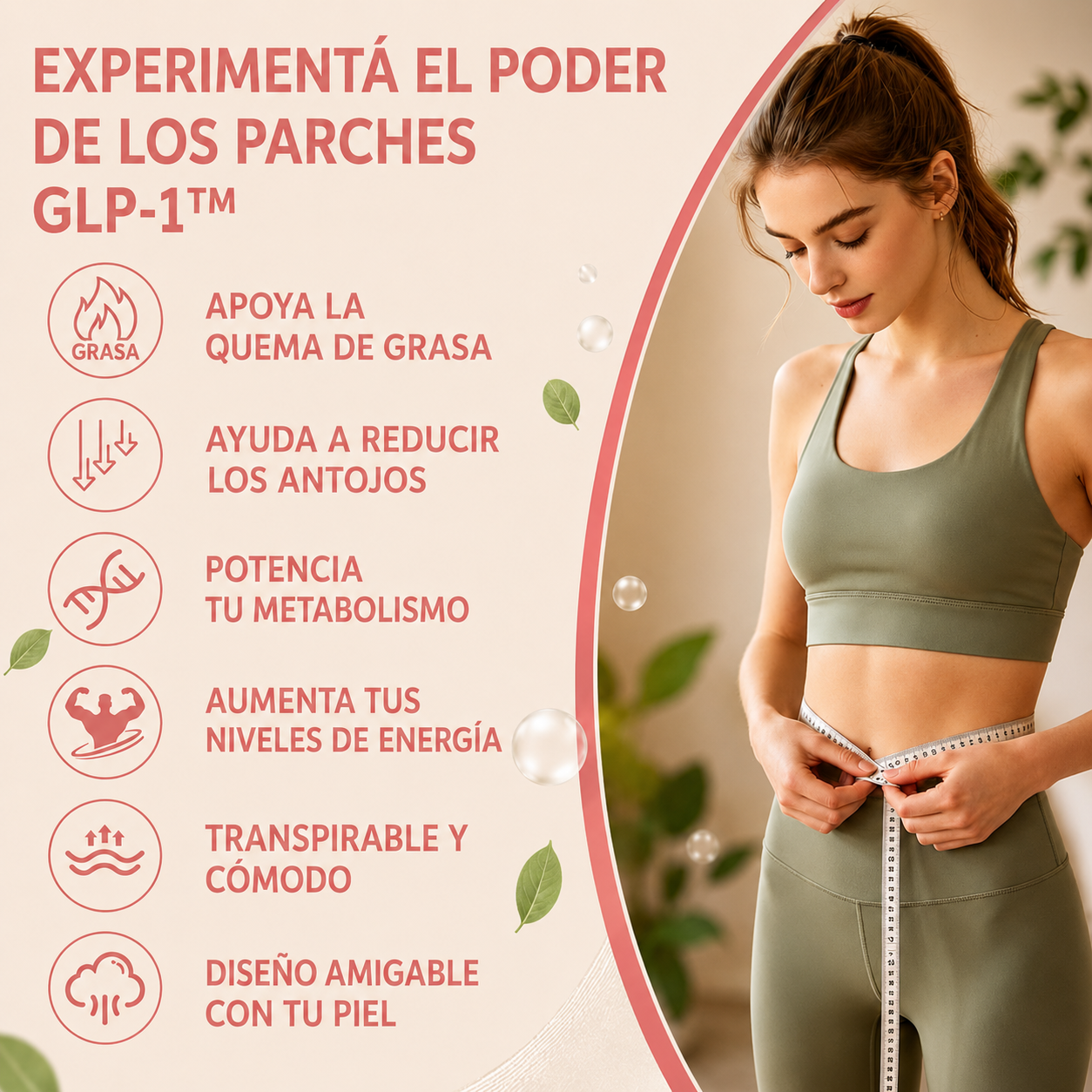 Parches GLP-1™ - Apoyo Diario para tu Metabolismo y Control de Antojos