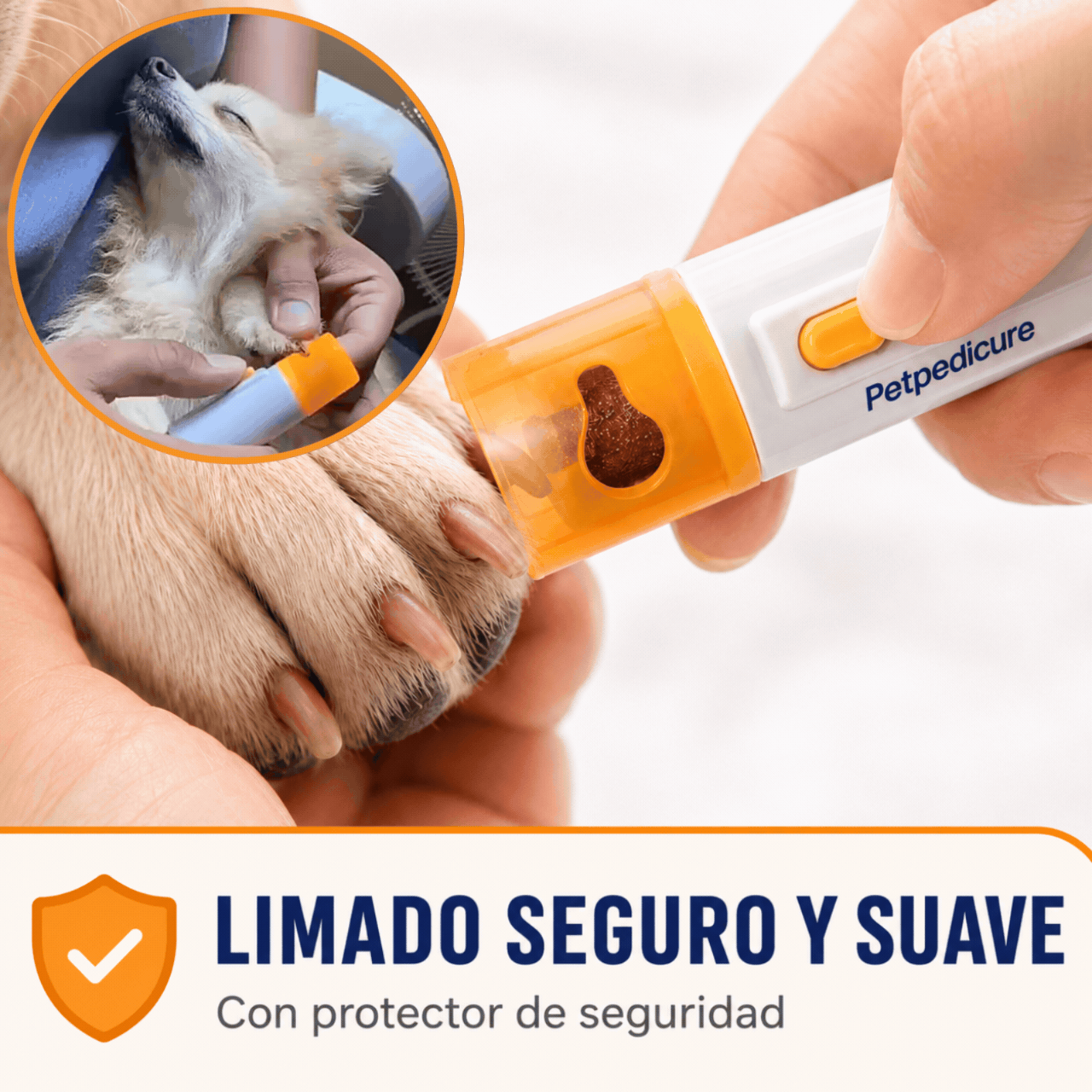 PetPedicure™ - Sin cortes. Sin estrés. Solo uñas suaves.